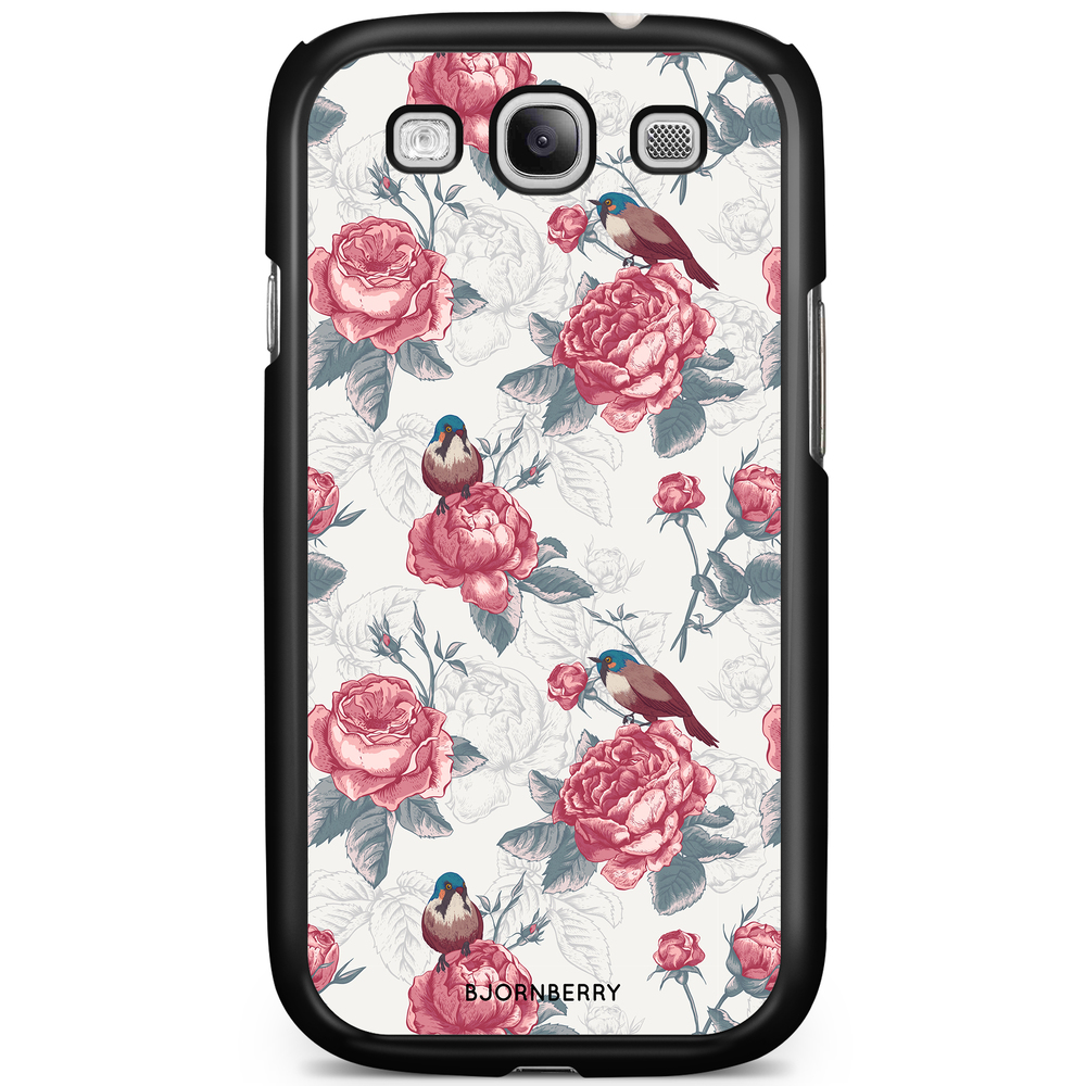 Samsung Galaxy S3 Mini Case - Roses and Birds