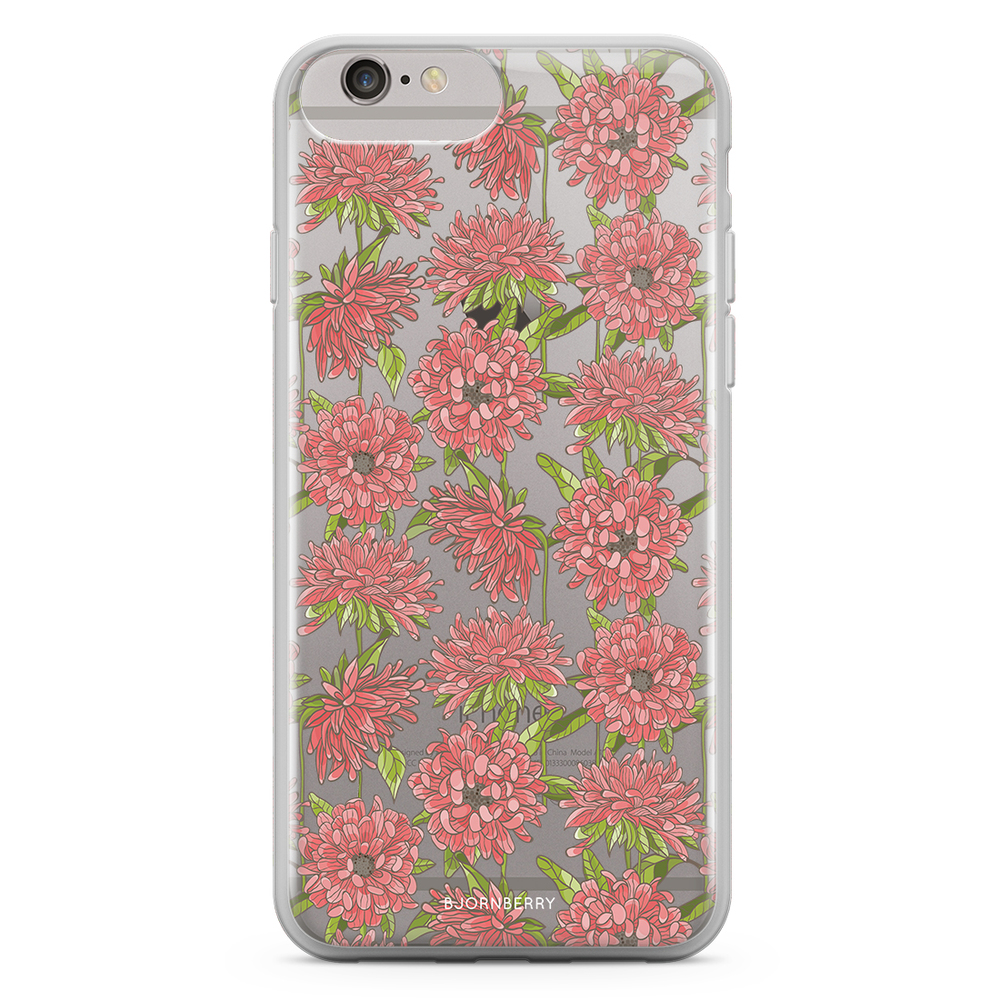 iPhone 6 Plus/6s Plus Fashion Case - Floral Pattern