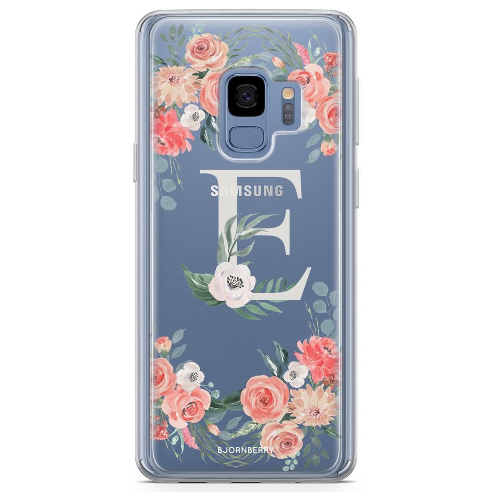 Samsung Galaxy S9 Fashion Case - Monogram E