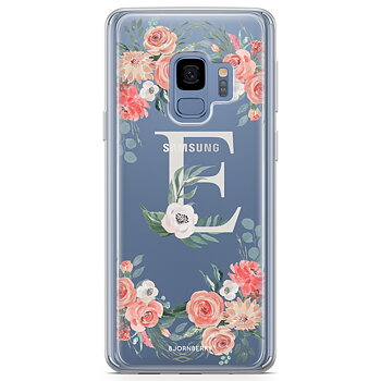 Samsung Galaxy S9 Fashion Skal - Monogram E