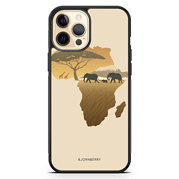 iPhone 12 Pro Max Skal - Afrika Brun