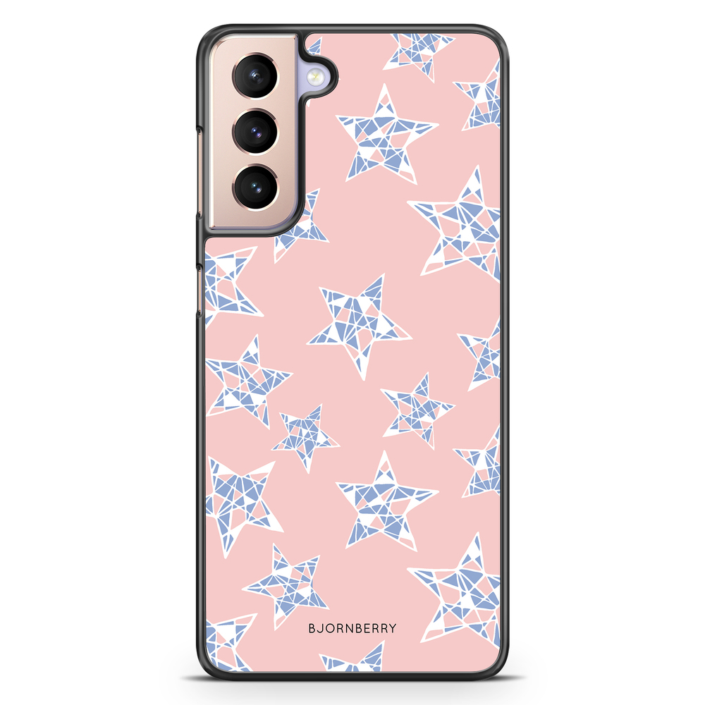 Samsung Galaxy S21 Case - Rose Quartz Stars