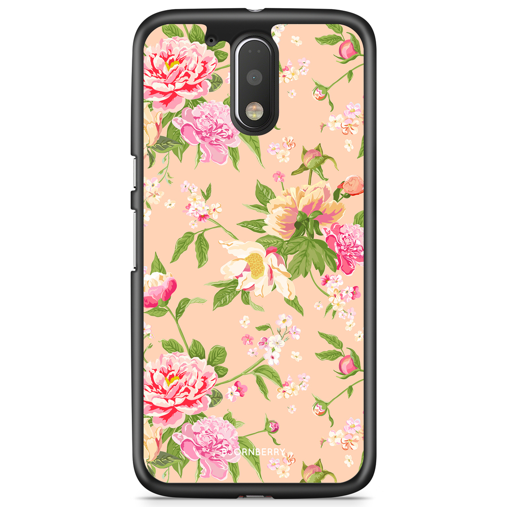 Moto G4/G4 Plus Case - Peony Flowers