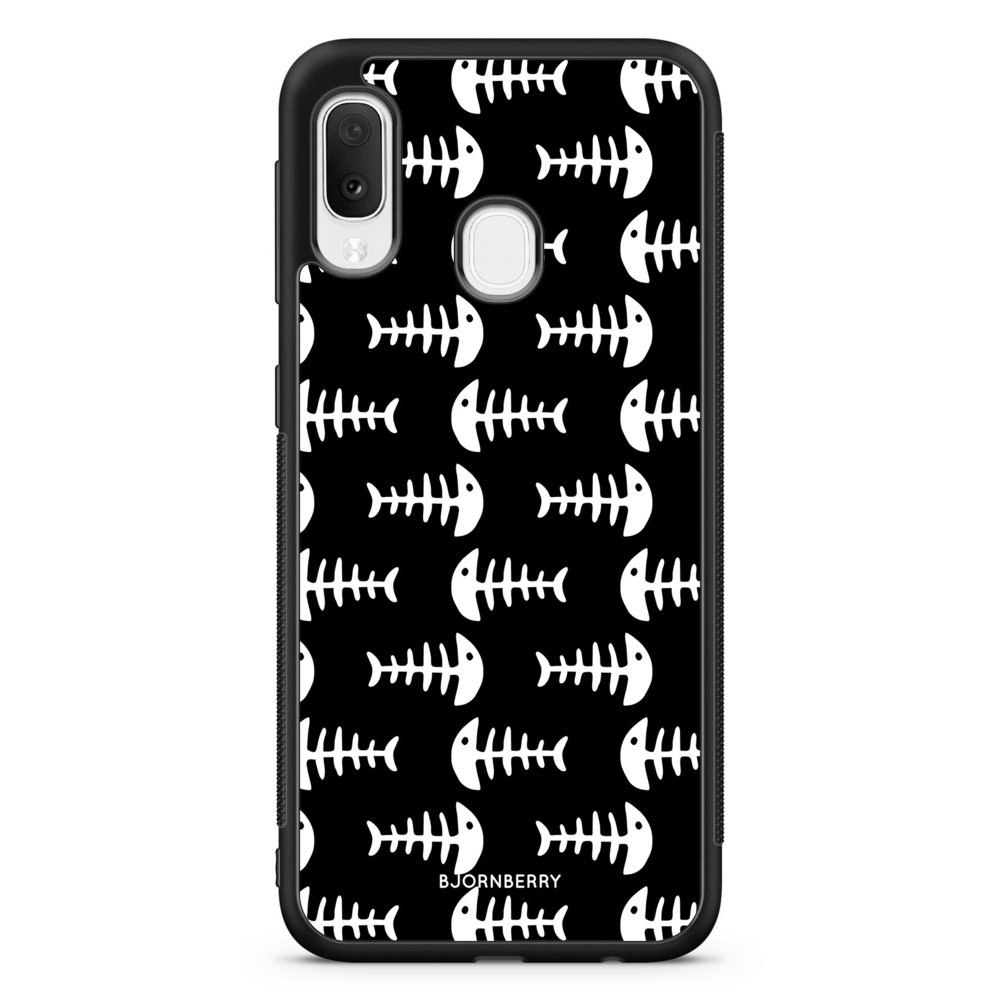 Samsung Galaxy A20e Case - Fish Skeleton