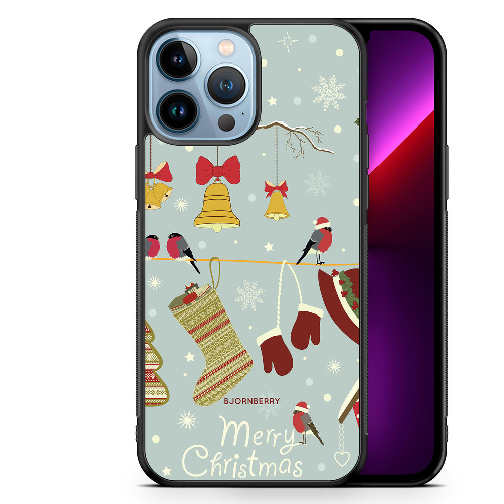 iPhone 13 Pro Max Case - Christmas Owls