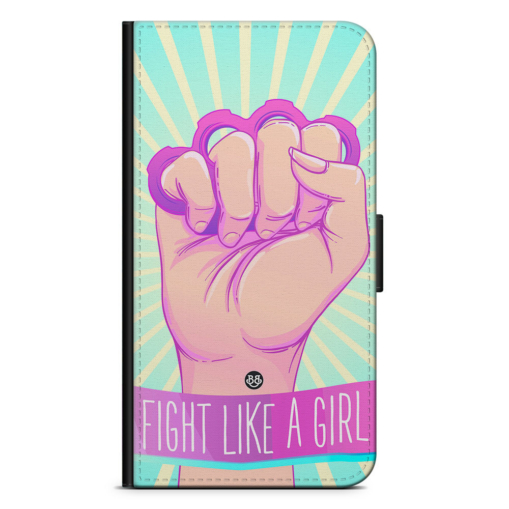 Samsung Galaxy Note 10 Plus Wallet Case - Fight Like A Girl