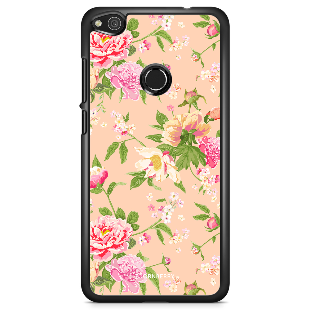 Huawei Honor 8 Lite Case - Peony Flowers