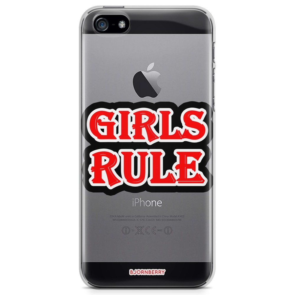 iPhone 5/5S/SE (2016) TPU Case - Girls Rule