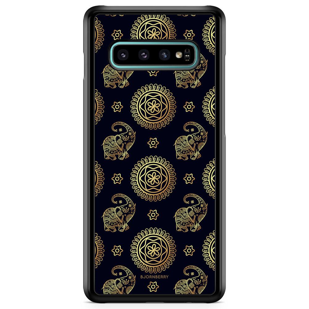 Samsung Galaxy S10 Plus Case - Elephant Gold