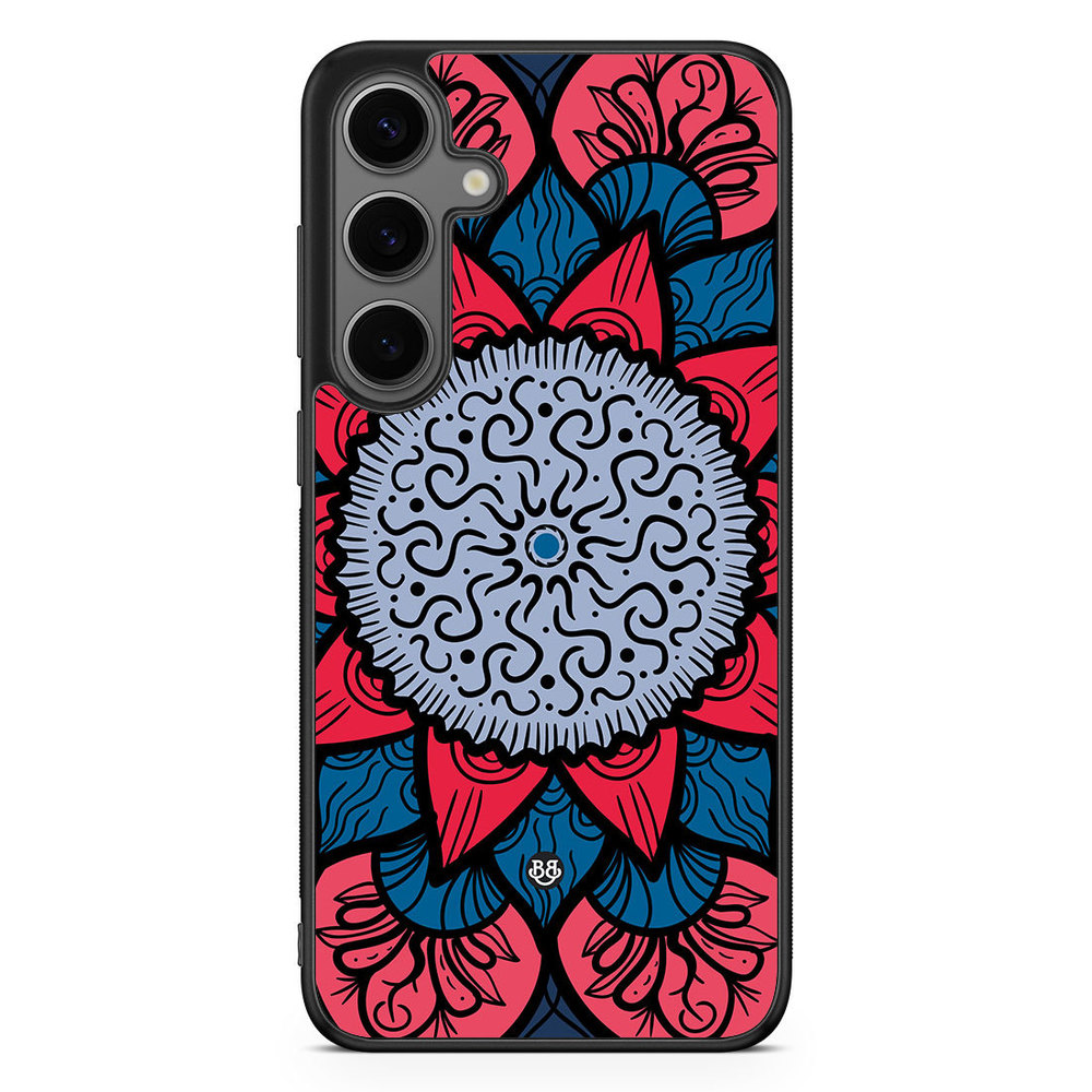 Samsung Galaxy S24 Plus Case - Blue Mandala