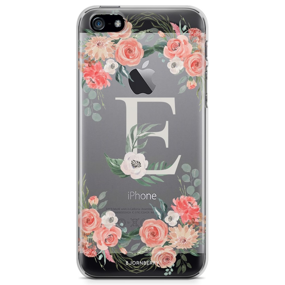 iPhone 5/5S/SE (2016) TPU Case - Monogram E