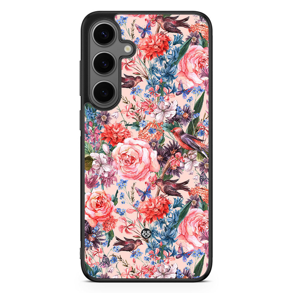 Samsung Galaxy S24 Plus Case - Birds & Flowers