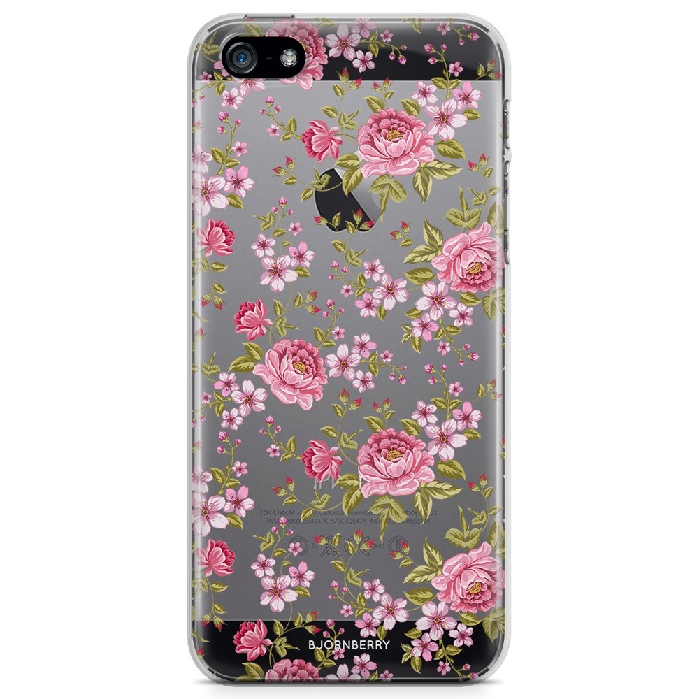 iPhone 5/5S/SE (2016) TPU Case - Peony 