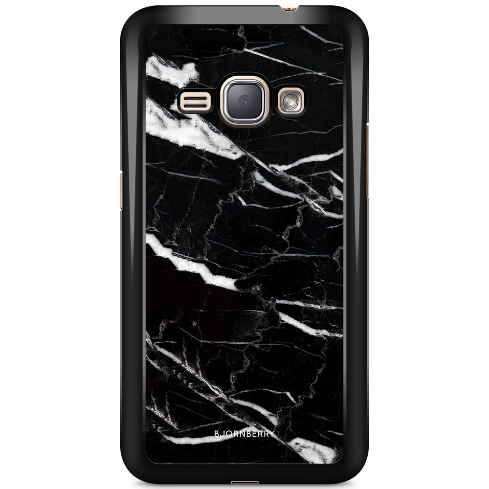 Samsung Galaxy J1 (2016) Case - Black Marble