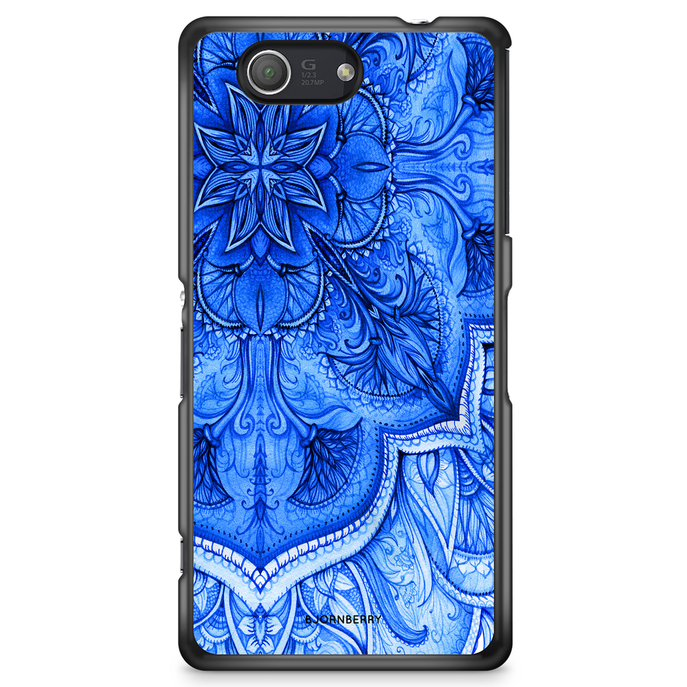 Sony Xperia Z3 Compact Case - Blue Vintage