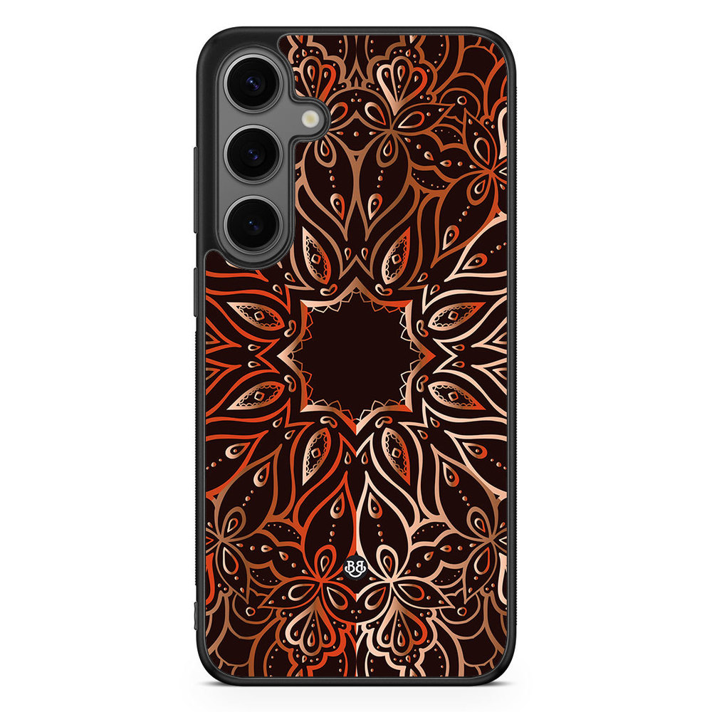 Samsung Galaxy S24 Plus Case - Bronze Mandala