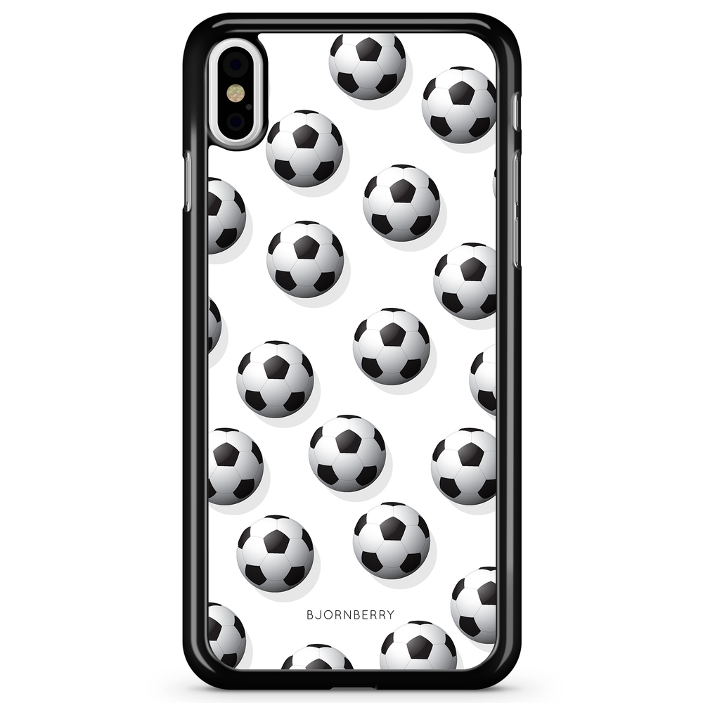 iPhone X / XS Case - Footballs Pattern