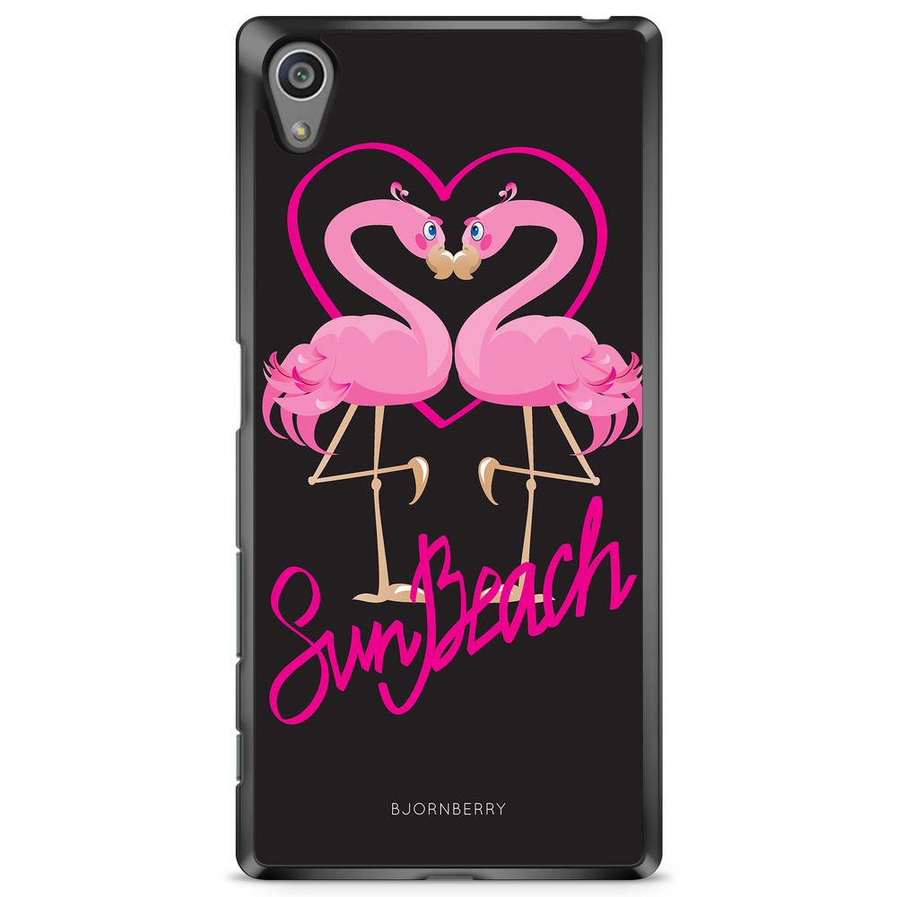 Sony Xperia Z5 Premium Case - Sun Beach Flamingo