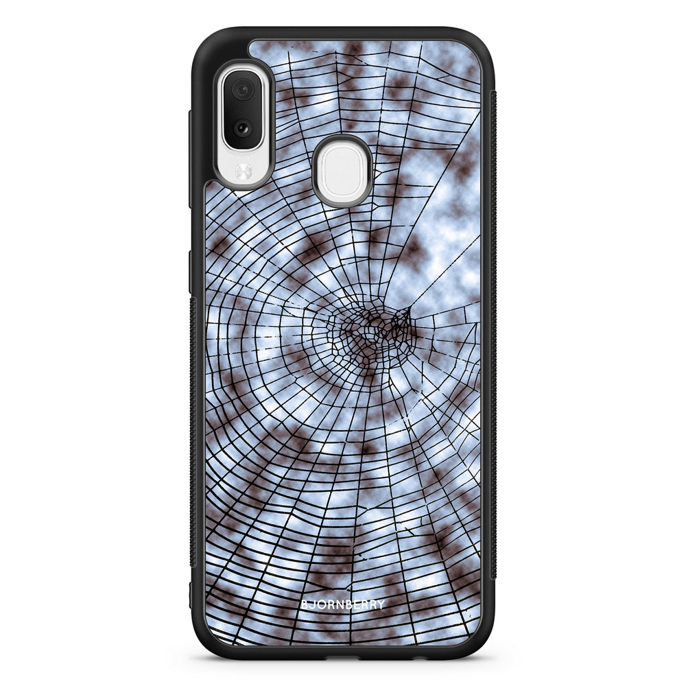 Samsung Galaxy A20e Case - Black Spiderweb