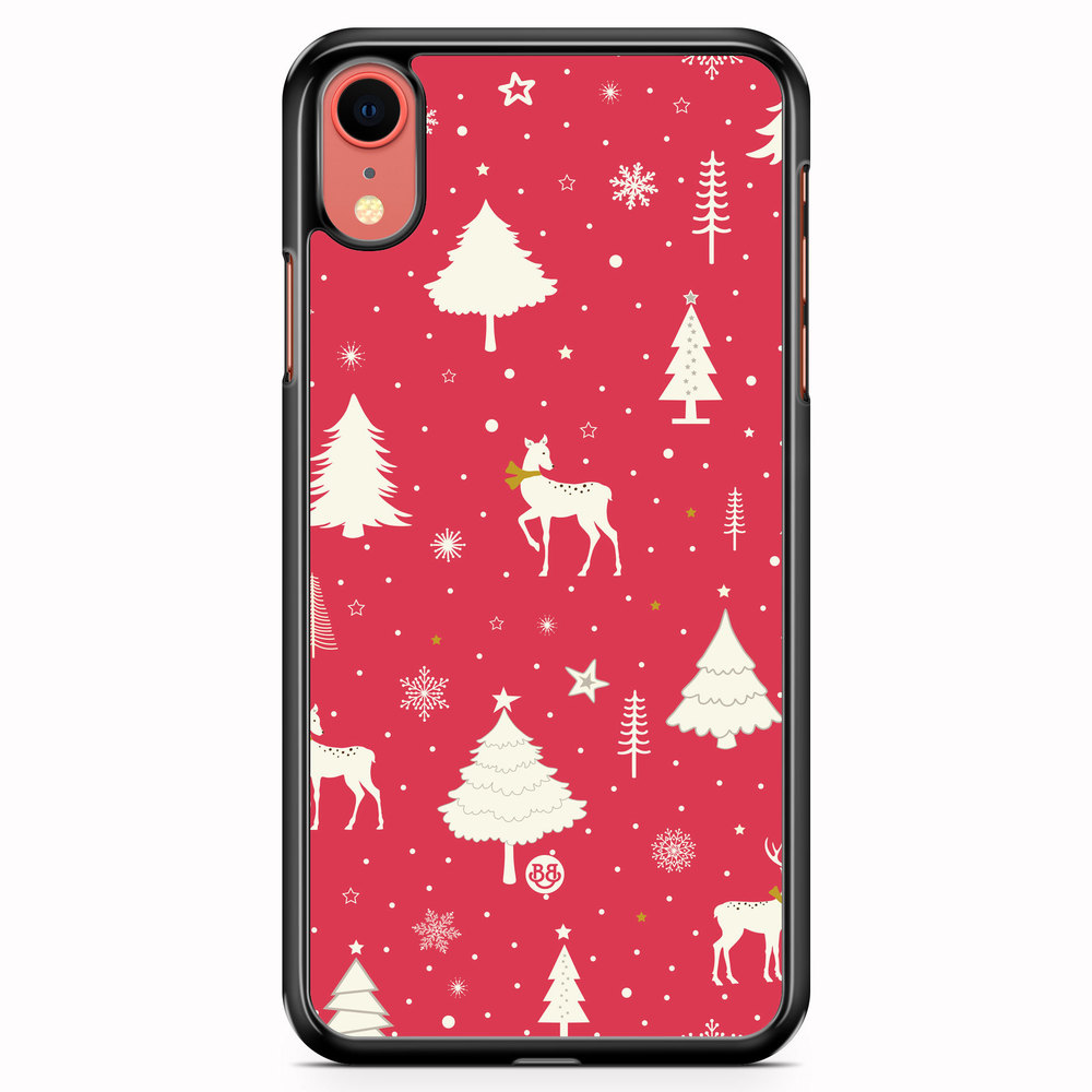 iPhone XR Case - Red Christmas
