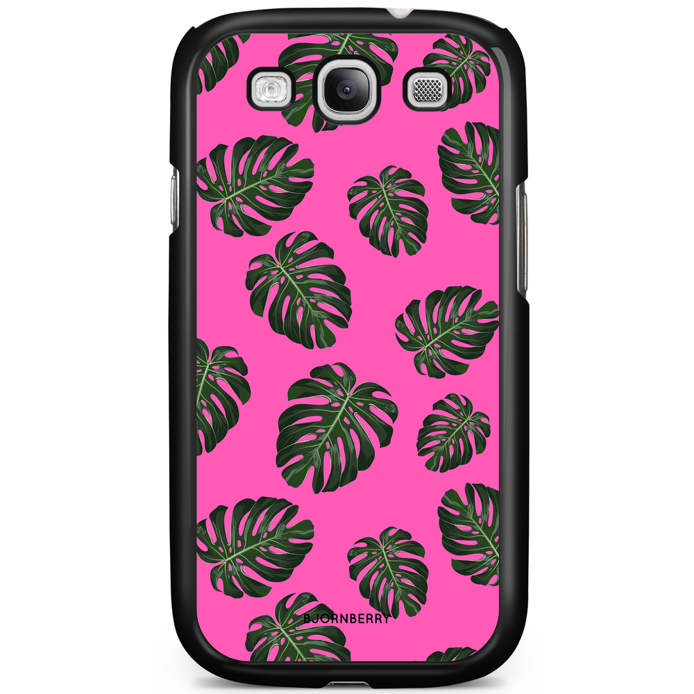Samsung Galaxy S3 Mini Case - Monstera Pink