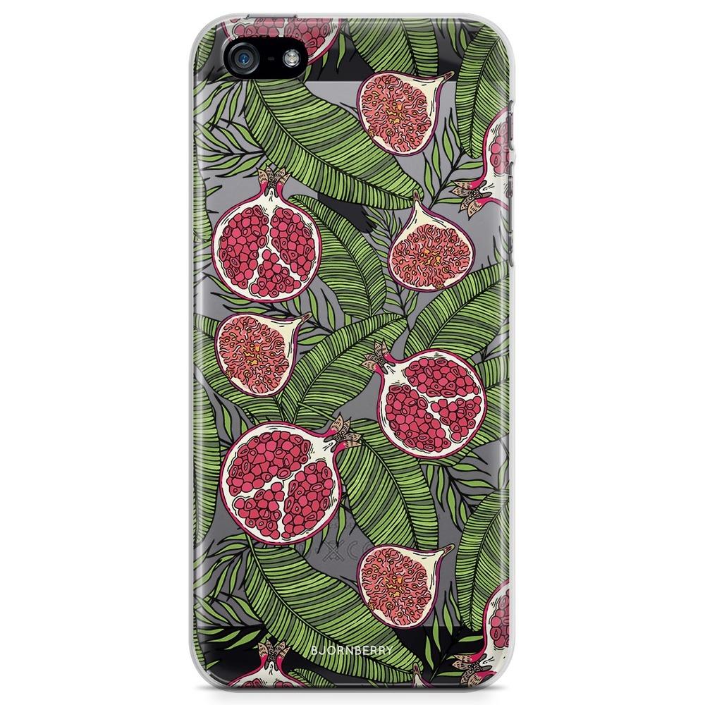 iPhone 5/5S/SE (2016) TPU Case - Pomegranate