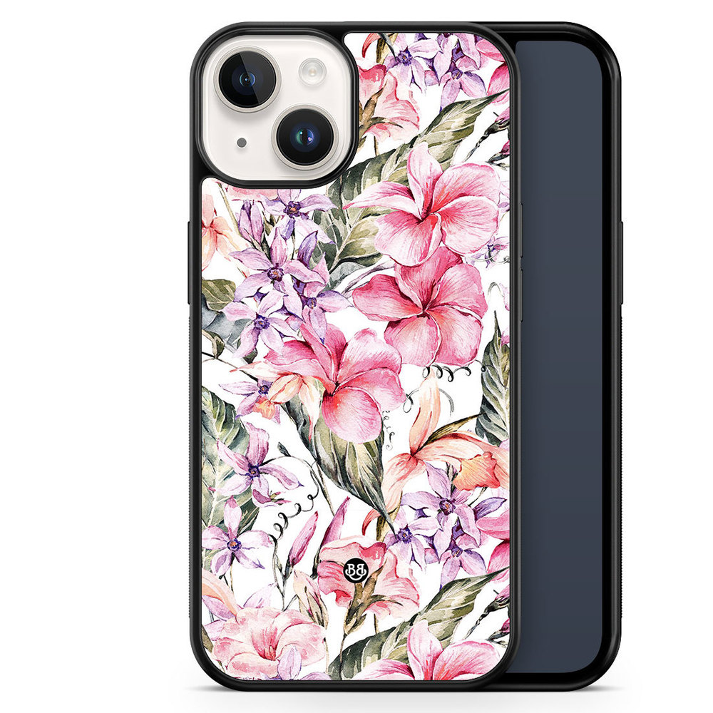 iPhone 14 Case - Watercolor Flowers