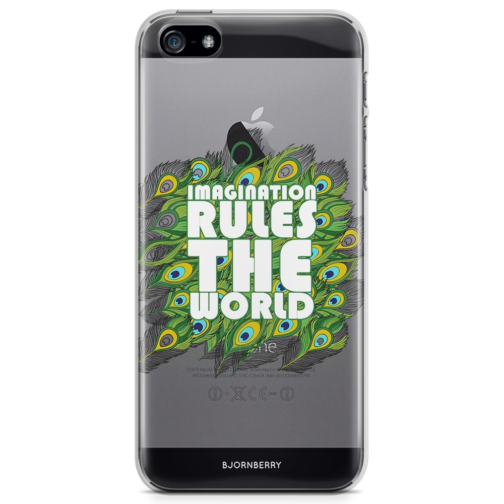 iPhone 5/5S/SE (2016) TPU Case - Imagination rules 