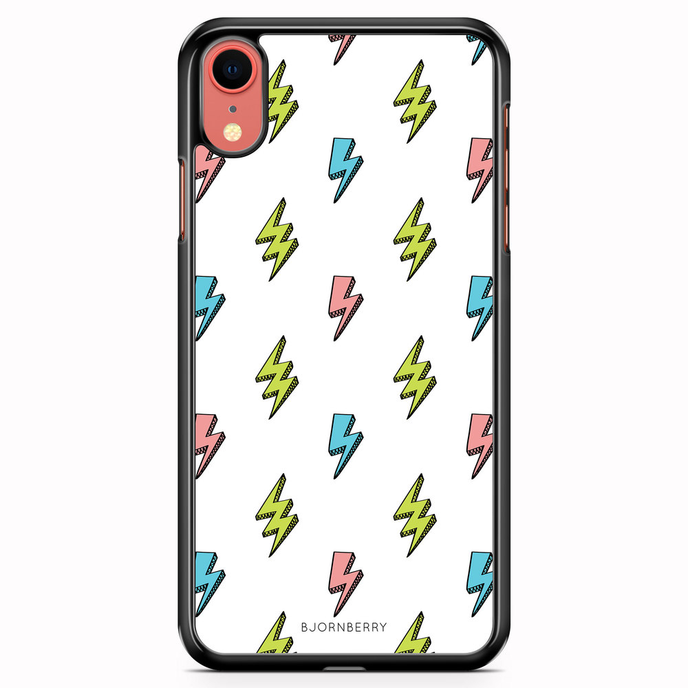iPhone XR Case - Lightning Bolts