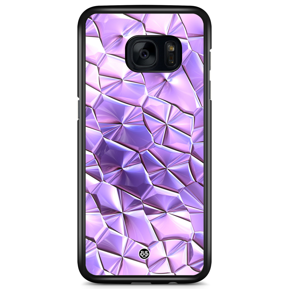 Samsung Galaxy S7 Case - Purple Crystal
