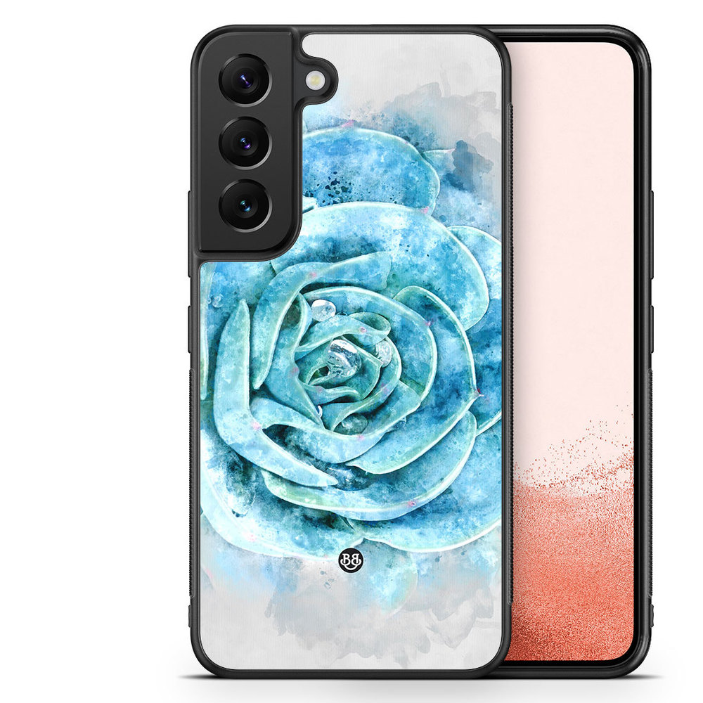 Samsung Galaxy S23 Plus 5G Case - Blue Cactus