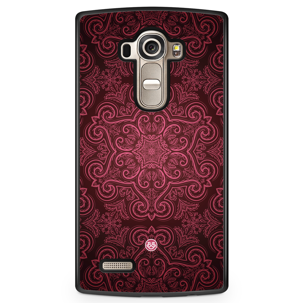 LG G4 Case - Red Retro Pattern