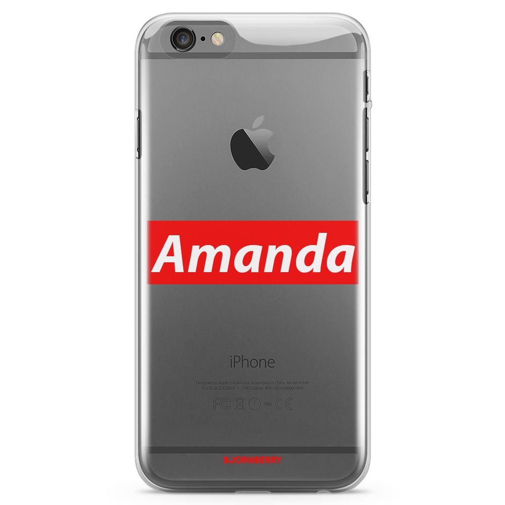 iPhone 6/6s TPU Case Custom - Superb Name