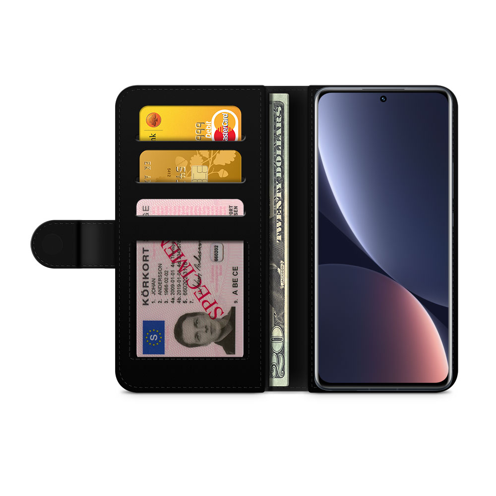 Xiaomi 12 Pro Wallet Case - White Mandala - 2
