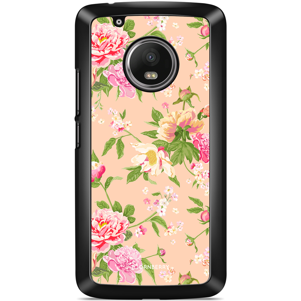 Moto G5 Plus Case - Peony Flowers
