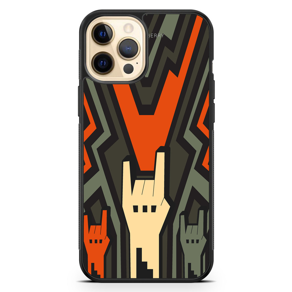 iPhone 12 Pro Max Case - Rock Hands