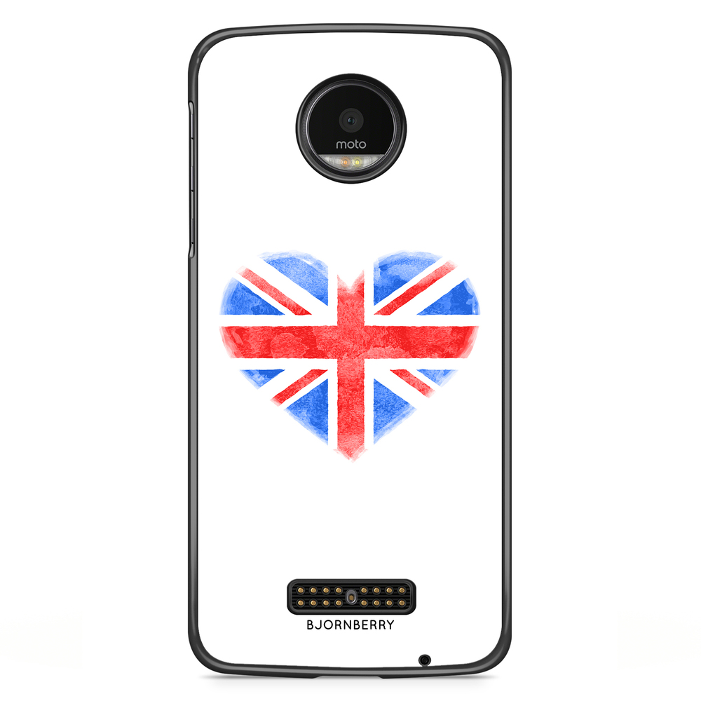 Motorola Moto Z Skal - UK Hjärta