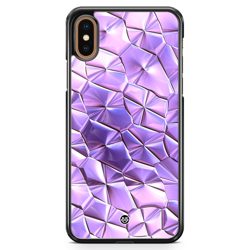 iPhone XS Max Case - Purple Crystal