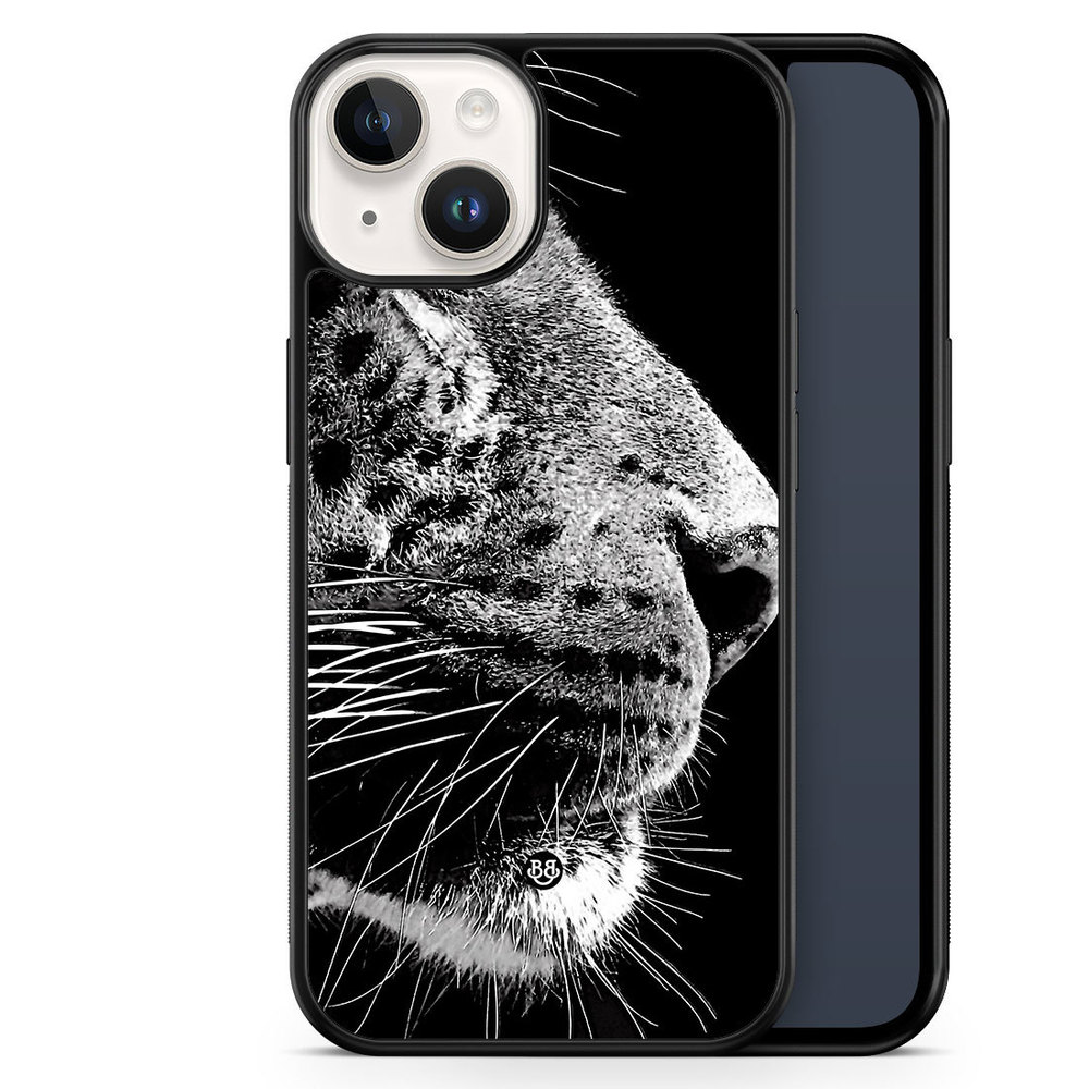 iPhone 14 Case - Leopard Face
