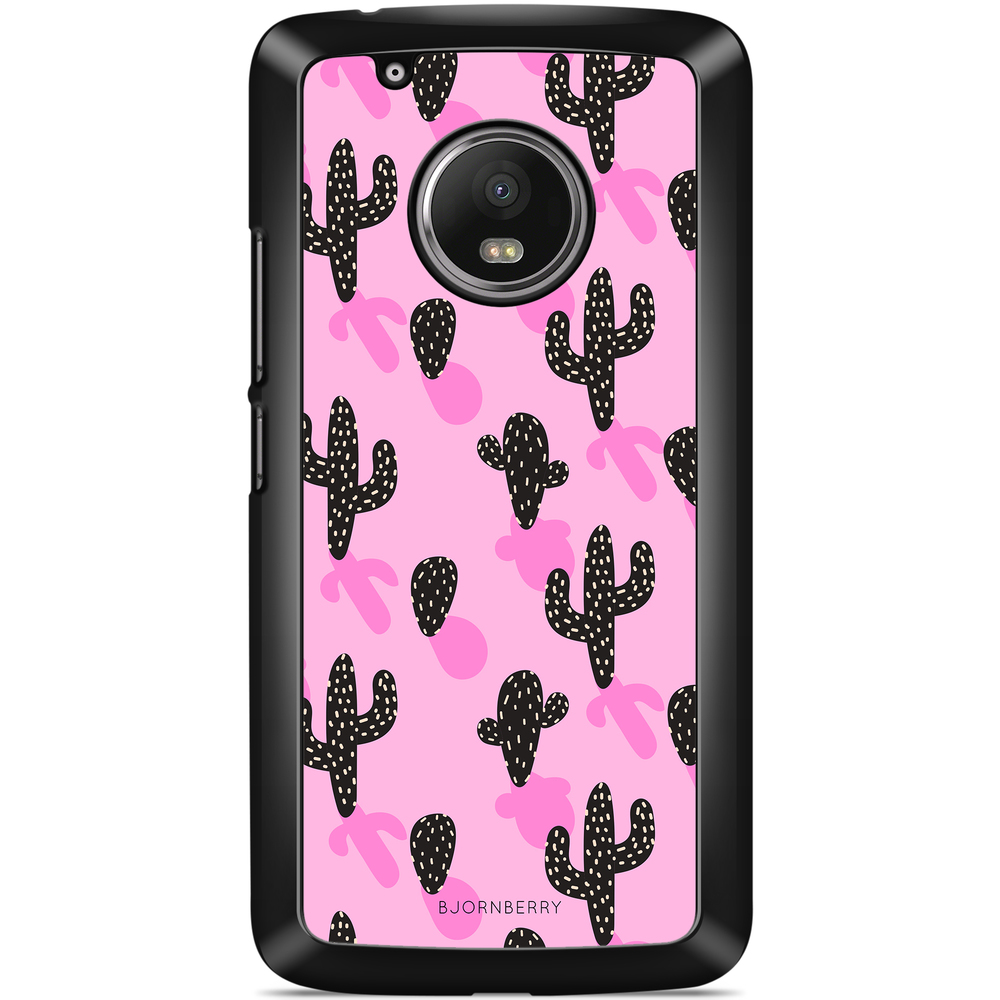 Moto G5 Plus Case - Cactus Pattern