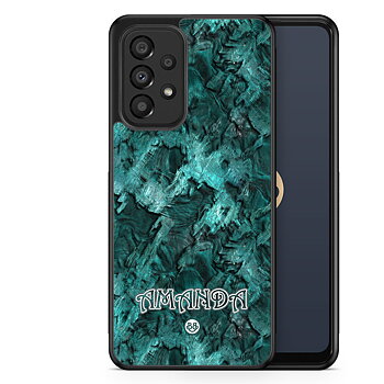 Samsung Galaxy A33 5G Custom Case - Green Name