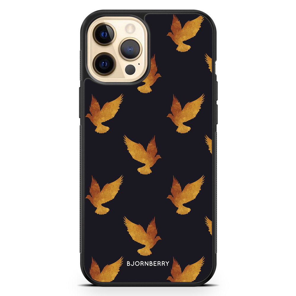 iPhone 12 Pro Max Case - Golden Doves