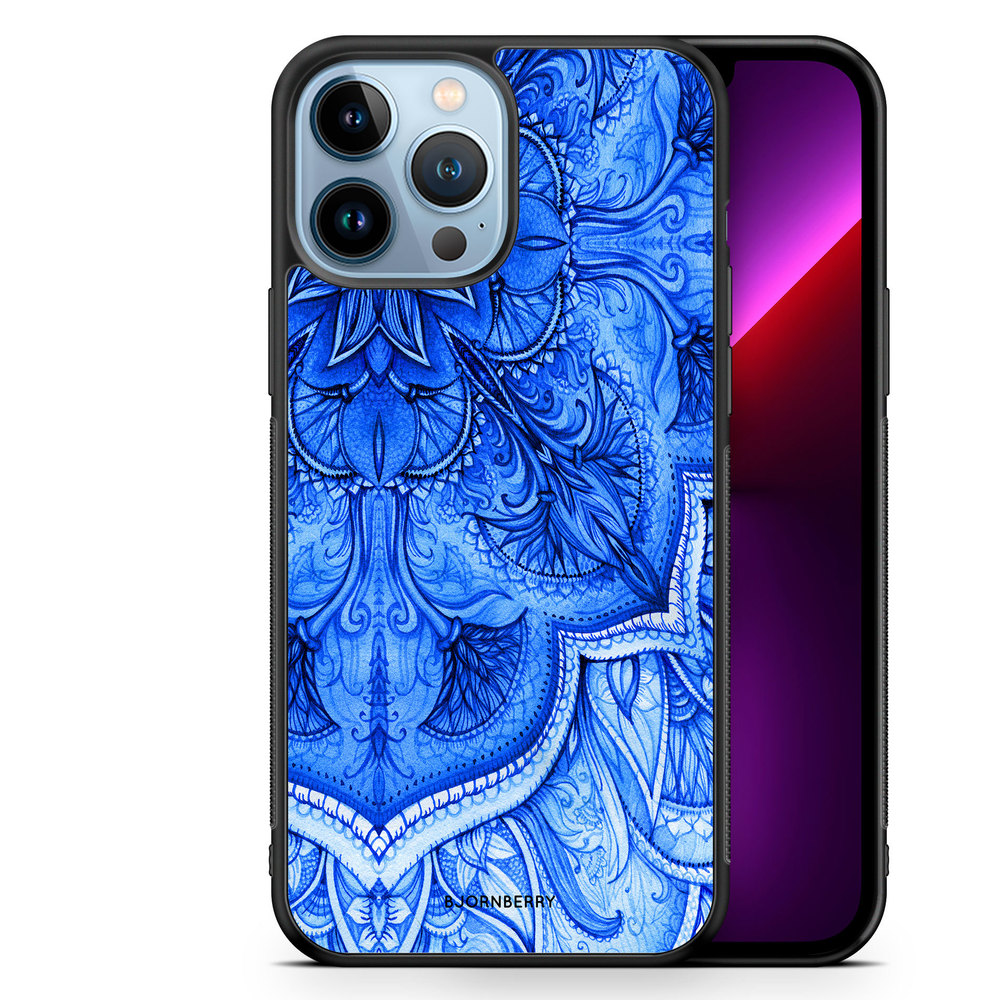 iPhone 13 Pro Max Case - Blue Vintage