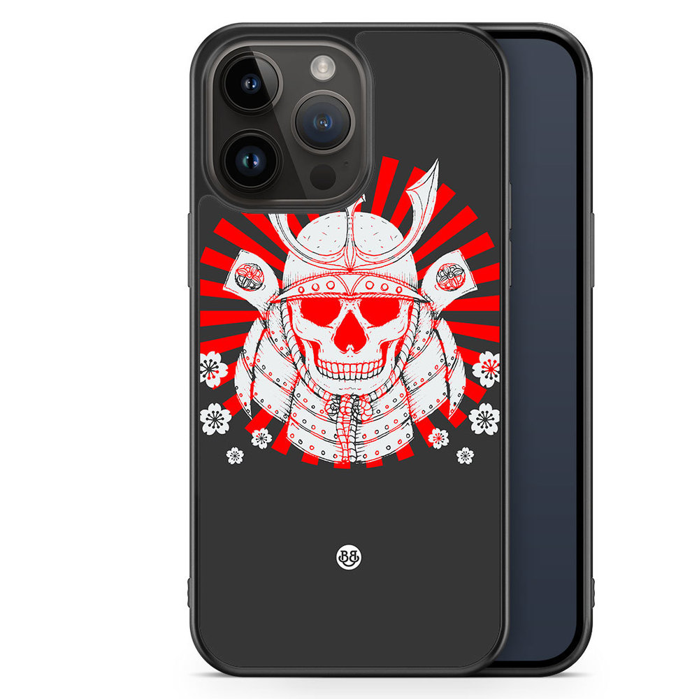 iPhone 14 Pro Max Case - Samurai skull