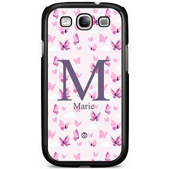 Samsung Galaxy S3 Mini Case Custom - AWAKEN - Butterfly Pink