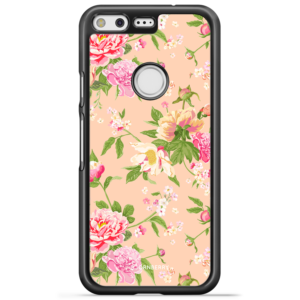 Google Pixel Case - Peony Flowers