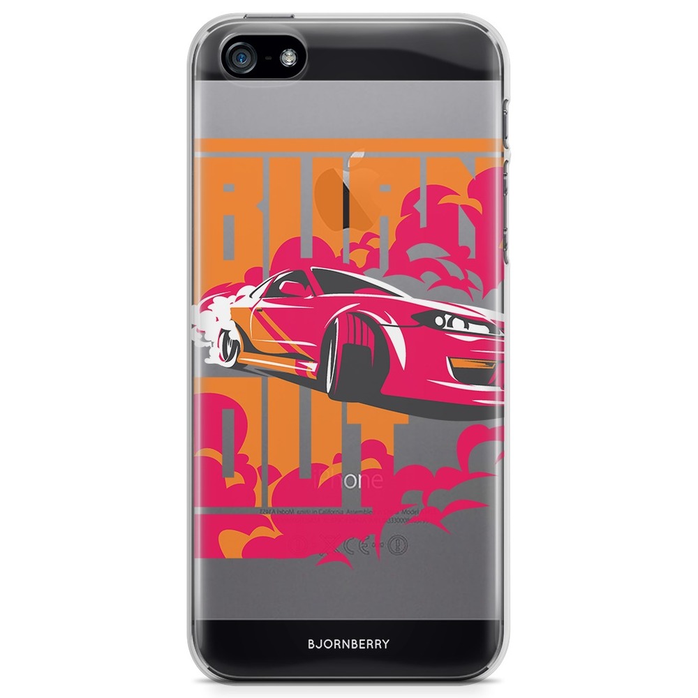 iPhone 5/5S/SE (2016) TPU Case - Burn out
