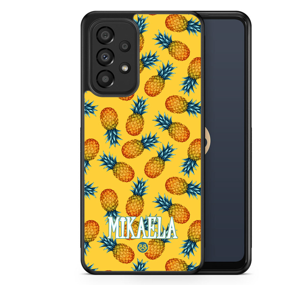 Samsung Galaxy A33 5G Custom Case - Pineapple Name