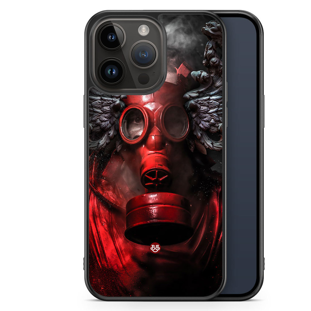 iPhone 14 Pro Max Case - Gas Mask