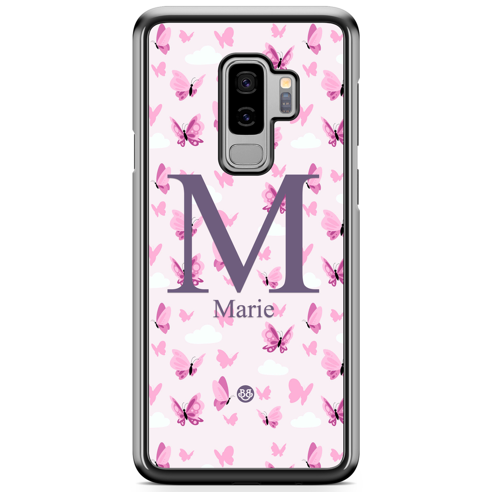 Samsung Galaxy S9+ Case Custom - AWAKEN - Butterfly Pink